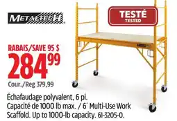 Canadian Tire 6´ Multi-Use Work Scaffold offer