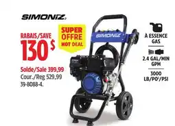 Canadian Tire Simoniz 3000-psi Gas Pressure Washer offer