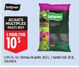 Canadian Tire Garden Soil offer