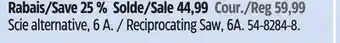 Canadian Tire Certified Reciprocating Saw offer