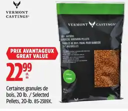 Canadian Tire Vermont Castings Selected Pellets, 20-lb offer