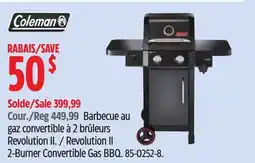 Canadian Tire Coleman Revolution II 2-Burner Convertible Gas BBQ offer
