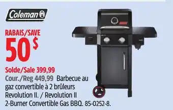 Canadian Tire Coleman Revolution II 2-Burner Convertible Gas BBQ offer
