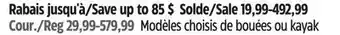 Canadian Tire Pathfinder Selected Inflatables or Kayak, Towables and River Raft offer