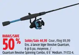 Canadian Tire Quantum Revolve Spinning Combo offer