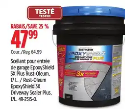 Canadian Tire Rust-Oleum EpoxyShield 3X Driveway Sealer Plus offer