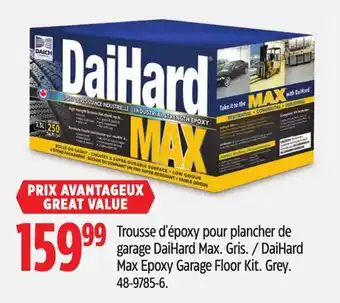 Canadian Tire Daich DaiHard Max Epoxy Garage Floor Kit offer