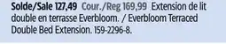 Canadian Tire Everbloom Terraced Double Bed Extension offer