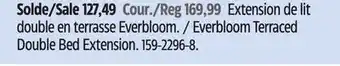 Canadian Tire Everbloom Terraced Double Bed Extension offer