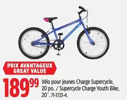 Canadian Tire Supercycle Charge Youth Bike offer