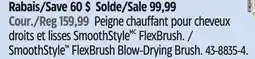Canadian Tire Shark Beauty SmoothStyle FlexBrush Blow-Drying Brush offer