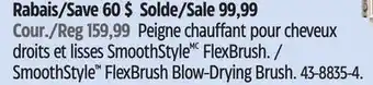 Canadian Tire Shark Beauty SmoothStyle FlexBrush Blow-Drying Brush offer