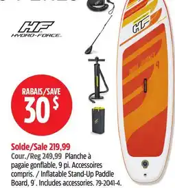 Canadian Tire Inflatable Stand-Up Paddle Board, 9 offer
