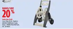 Canadian Tire Suncast Mobile Hose Reel Cart, 175´ offer