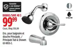 Canadian Tire DELTA Principals Tub & Shower offer