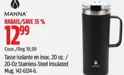 Canadian Tire Manna 20-Oz Stainless-Steel Insulated Mug offer