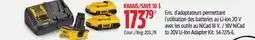 Canadian Tire DEWALT 18V NiCad to 20V Li-Ion Adapter Kit offer