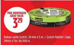Canadian Tire 3M Scotch Painter's Tape offer