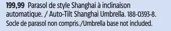Canadian Tire Auto-Tilt Shanghai Umbrella offer