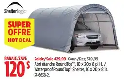 Canadian Tire Waterproof RoundTop Shelter offer