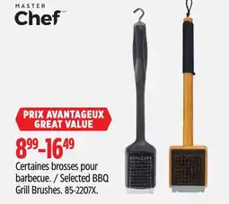 Canadian Tire Master Chef Selected BBQ Grill Brushes offer