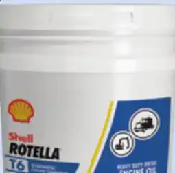 Canadian Tire Shell Rotella 0W40 T6 Synthetic Motor Oil offer