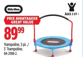 Canadian Tire Little Tikes 3´ Trampoline offer