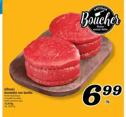 Marché Richelieu BIFTECKS TOURNEDOS NON-BARDÉS | STEAKS offer