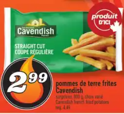 Marché Richelieu pommes de terre frites Cavendish | Cavendish french fried potatoes offer