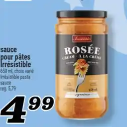 Marché Richelieu SAUCE POUR PÂTES IRRÉSISTIBLE | IRRÉSISTIBLE PASTA SAUCE offer