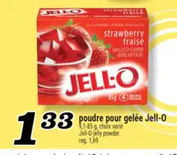 Marché Richelieu POUDRE POUR GELÉE JELL‑O | JELL-O JELLY POWDER offer