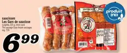 Marché Richelieu SAUCISSES LES GARS DE SAUCISSE | THE SAUSAGE GUYS FROZEN SAUSAGES offer