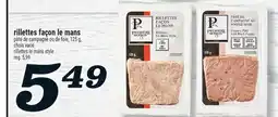 Marché Richelieu RILLETTES FAÇON LE MANS | RILLETTES LE MANS STYLE offer
