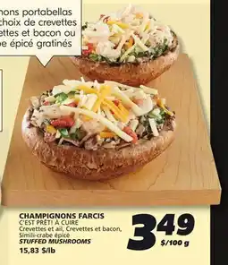 IGA STUFFED MUSHROOMS offer