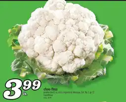 Marché Richelieu CHOU-FLEUR | CAULIFLOWER offer