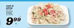Marché Richelieu SALADE DE GOBERGE | POLLOCK SALAD offer