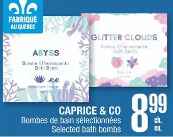 Jean Coutu CAPRICE & CO Selected Bath Bombs offer