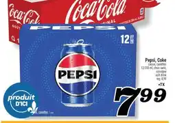 Marché Richelieu Pepsi, Coke | consigne soft drink offer