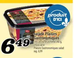 Marché Richelieu Salade Plaisirs Gastronomiques offer