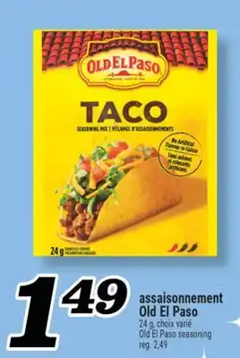 Marché Richelieu assaisonnement Old El Paso | Old El Paso seasoning offer