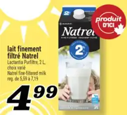 Marché Richelieu LAIT FINEMENT FILTRÉ NATREL | NATREL FINE-FILTERED MILK offer