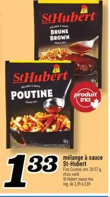 Marché Richelieu MÉLANGE À SAUCE ST-HUBERT | ST-HUBERT SAUCE MIX offer