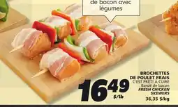 IGA FRESH CHICKEN SKEWERS offer