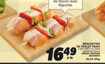 IGA FRESH CHICKEN SKEWERS offer