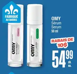 Jean Coutu OMY Serum offer