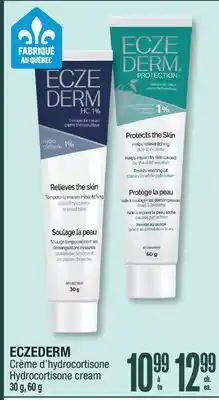 Jean Coutu ECZEDERM Hydrocortisone cream offer