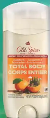 Familiprix OLD SPICE, Selected antiperspirants or deodorants offer