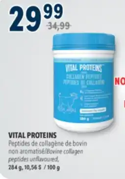 Familiprix VITAL PROTEINS Bovine collagen peptides unflavoured, 284 g offer