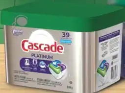 Familiprix CASCADE, Platinum, Dishwasher detergent, 39 pacs offer