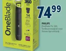 Familiprix PHILIPS Trimmer face and body offer